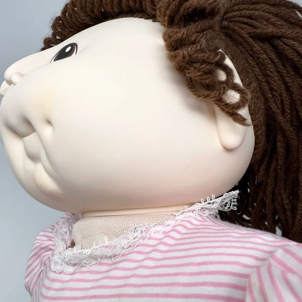 Vintage 1984 Martha Nelson Thomas Original Doll Baby‎ Brown Hair Pink Outfit 16